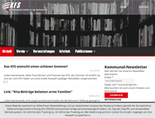 Tablet Screenshot of kommunalforum-sachsen.de